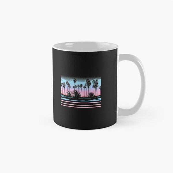 Item preview, Palm Tree Pastel Sunset Scene Graphic designed and sold by luciaaljudith.