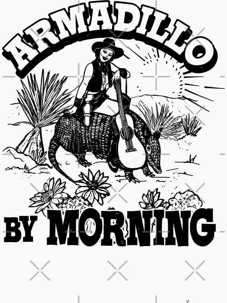 "Armadillo By Morning Gifts Idea" Sticker for Sale by MaconAlicia
