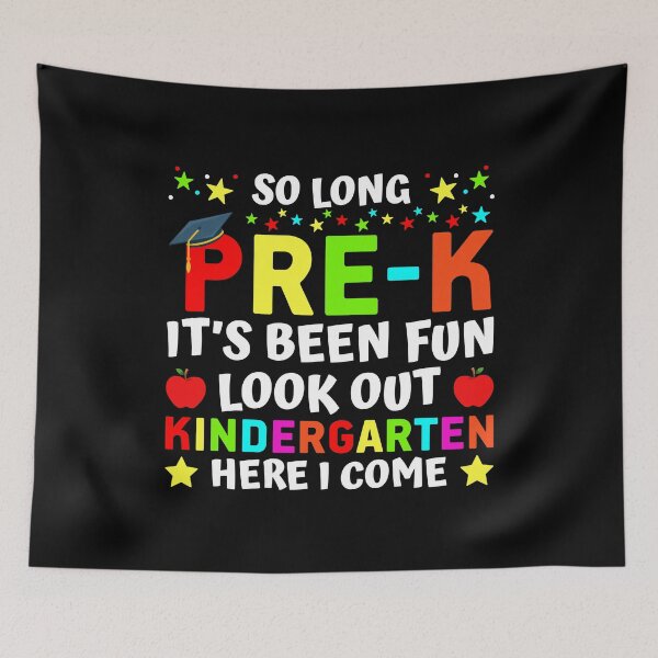 Item preview, Kids Last Day Pre-K Kindergarten Here I Come Graduation designed and sold by mteehut.