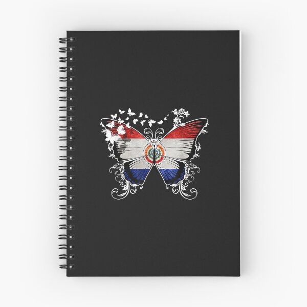 Item preview, Paraguay Flag Shirt Butterfly Graphic designed and sold by luciaaljudith.