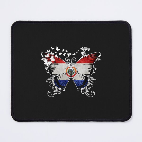 Item preview, Paraguay Flag Shirt Butterfly Graphic designed and sold by luciaaljudith.