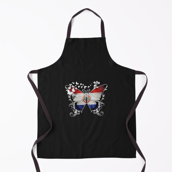 Item preview, Paraguay Flag Shirt Butterfly Graphic designed and sold by luciaaljudith.
