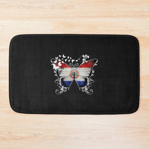 Item preview, Paraguay Flag Shirt Butterfly Graphic designed and sold by luciaaljudith.