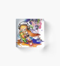 Splatoon Inklings Acrylic Block