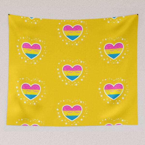 Item preview, Pansexual Landscape Heart designed and sold by PHNDZMND.