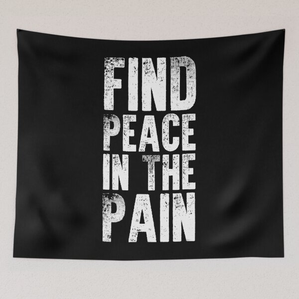 Item preview, Find Peace In The Pain designed and sold by xmjajd.