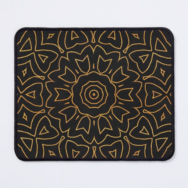 Item preview, Beautiful stylish black mandala geometric abstract pattern designed and sold by Pattern Girl.