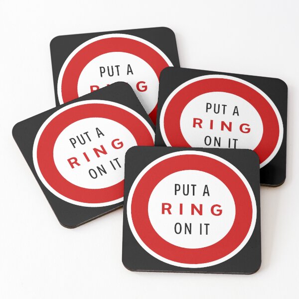 Item preview, Road Sign - Put a Ring on it designed and sold by Clusterfudge.