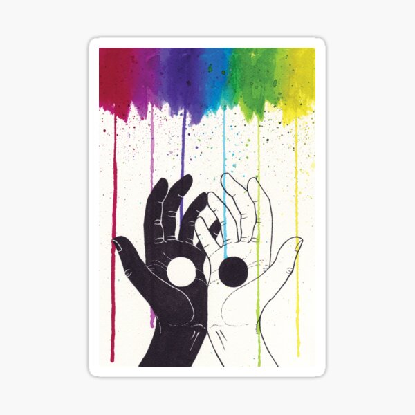 Catching Color Sticker