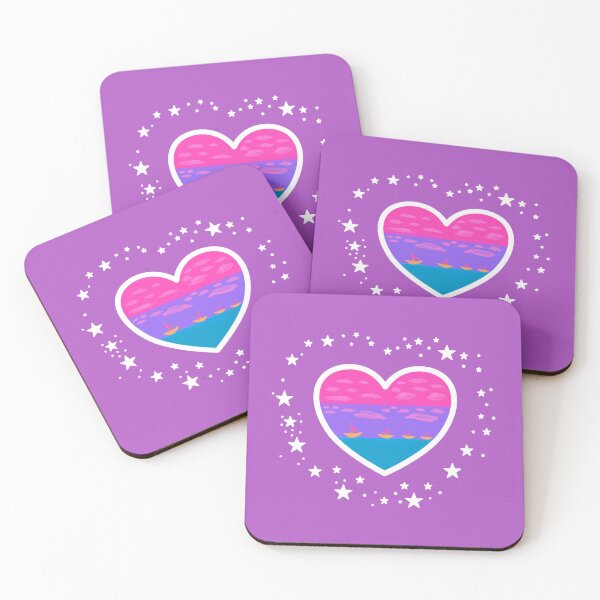 Item preview, Bisexual Landscape Heart designed and sold by PHNDZMND.