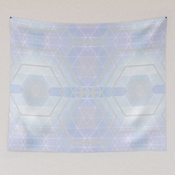 Item preview, Icy Hexagons designed and sold by Crayle.