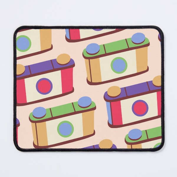 Item preview, Retro Pinhole Camera Pattern - True Spring Seasonal Color Palette designed and sold by aaalou.