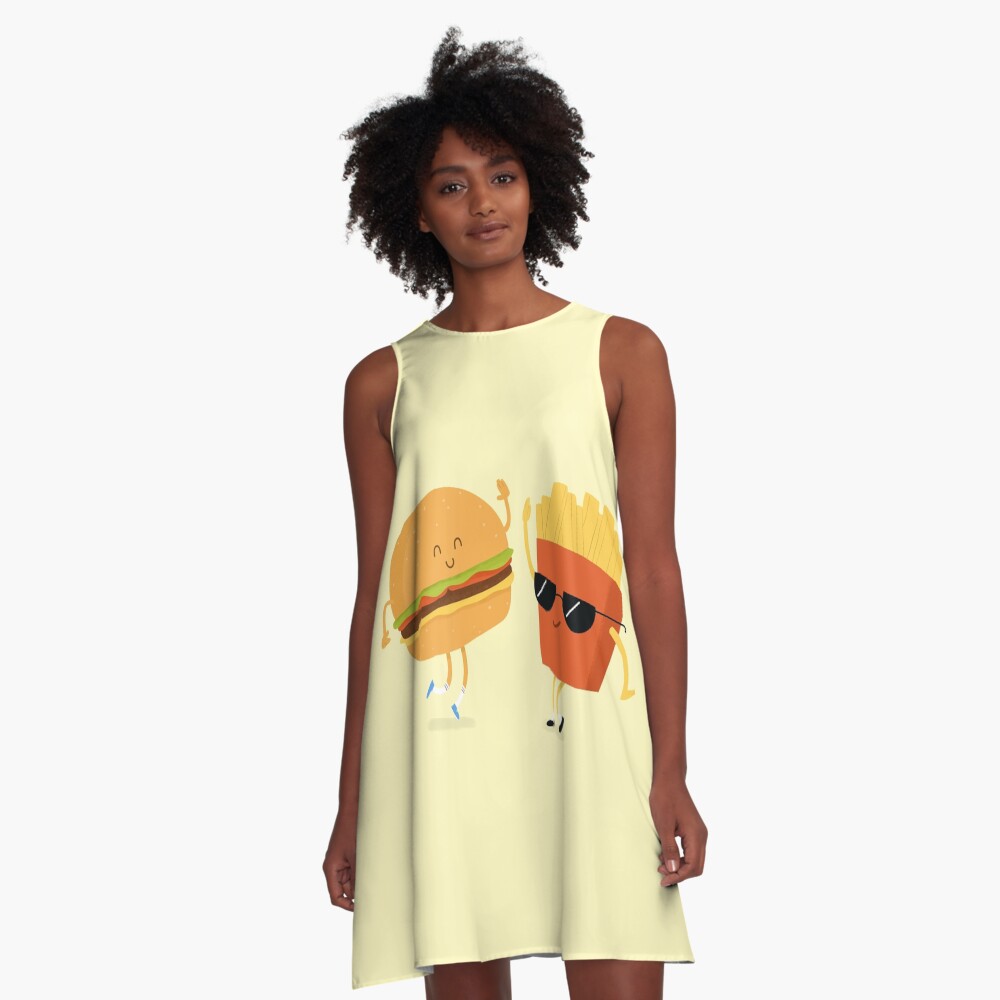 Item preview, A-Line Dress designed and sold by cartoonbeing.