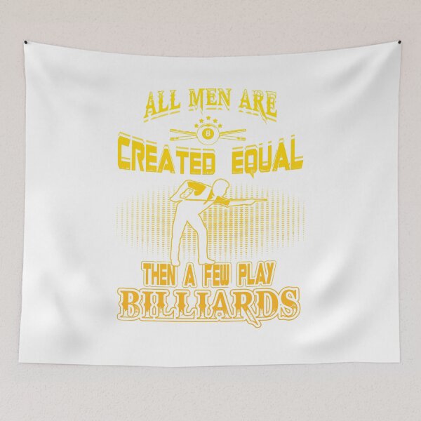 Item preview, All Men Are Created Equal The A Few Play Billiard T Shirt designed and sold by sondinh.