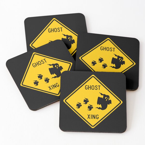 Item preview, Ghost Crossing Sign designed and sold by Clusterfudge.
