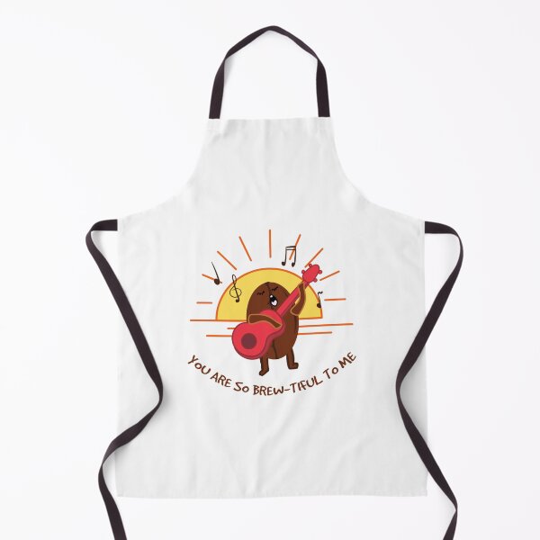 Item preview, Beautiful Coffee Art - Singing Coffee Bean Playing Guitar   designed and sold by TheStudio721.