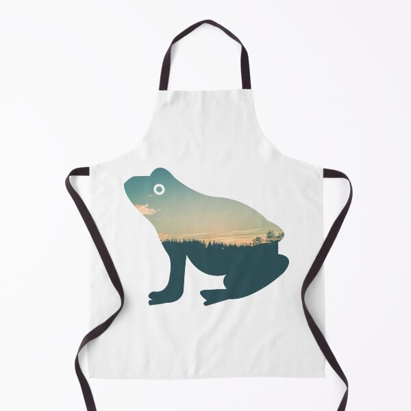 Item preview, Colorful Forest Trees Under Calm Sky Frog | Cute Frog designed and sold by BopleDesigns.