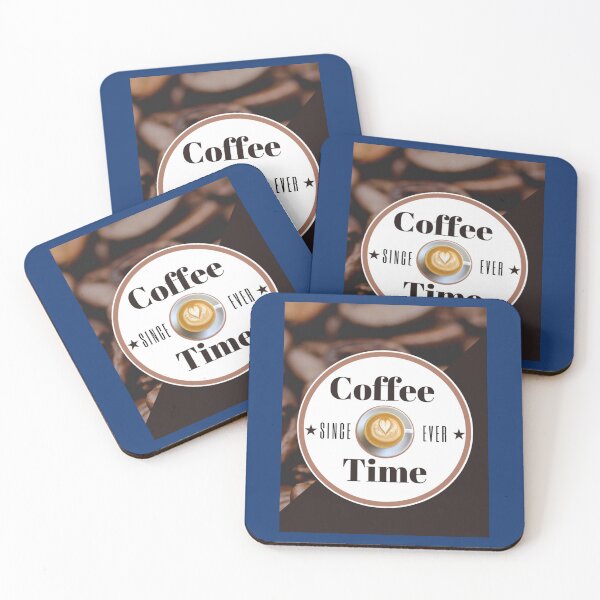 Item preview, Coffe Time Since Ever - Dark Graphic  designed and sold by TheStudio721.