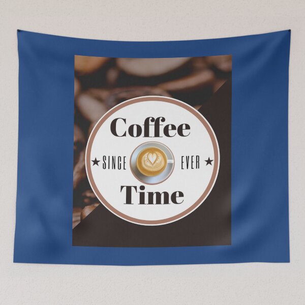 Item preview, Coffe Time Since Ever - Dark Graphic  designed and sold by TheStudio721.