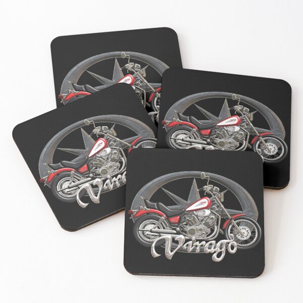 Item preview, Virago XV 750 red star designed and sold by KlaraBubble.
