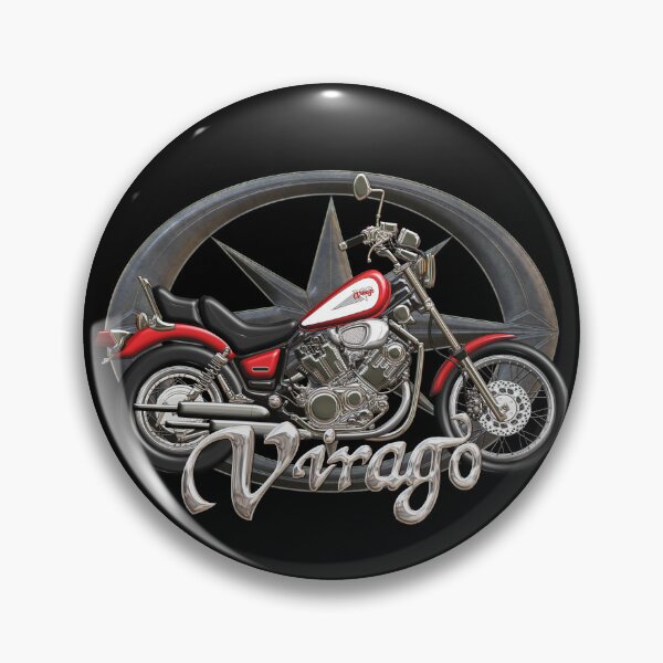 Item preview, Virago XV 750 red star designed and sold by KlaraBubble.