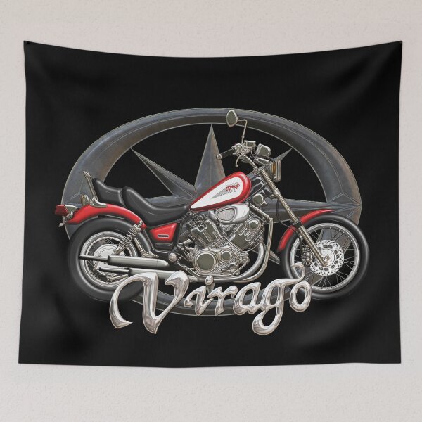 Item preview, Virago XV 750 red star designed and sold by KlaraBubble.