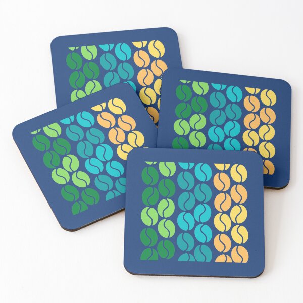 Item preview, Coffee Beans (Blue Green Yellow)   designed and sold by TheStudio721.