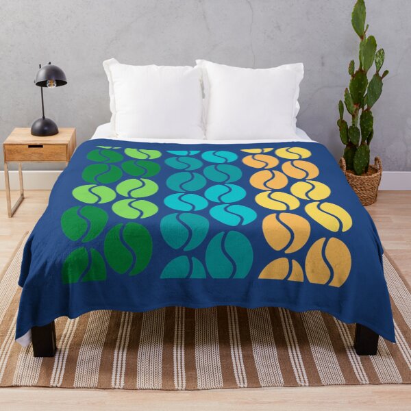 Item preview, Coffee Beans (Blue Green Yellow) designed and sold by TheStudio721.