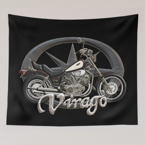 Item preview, Virago XV 750 brown star designed and sold by KlaraBubble.