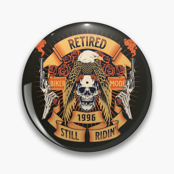 Item preview, Retired And Still Riding - 1996 designed and sold by HappySchnapper.