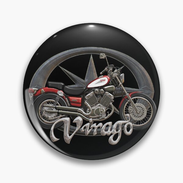 Item preview, Virago XV 535 red star designed and sold by KlaraBubble.