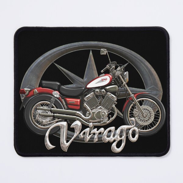Item preview, Virago XV 535 red star designed and sold by KlaraBubble.