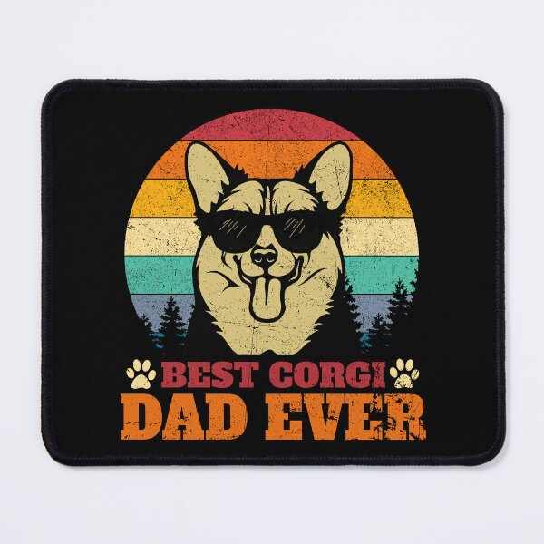 Item preview, Best Corgi Dad Ever Retro Vintage designed and sold by designbychow.