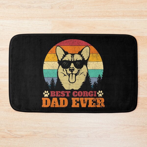 Item preview, Best Corgi Dad Ever Retro Vintage designed and sold by designbychow.