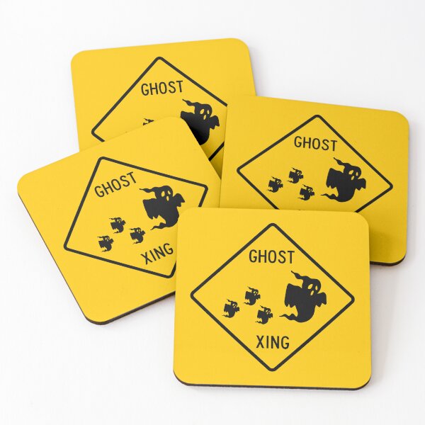 Item preview, Ghost Crossing Sign designed and sold by Clusterfudge.