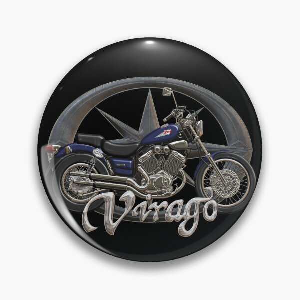 Item preview, Virago XV 535 blue star designed and sold by KlaraBubble.