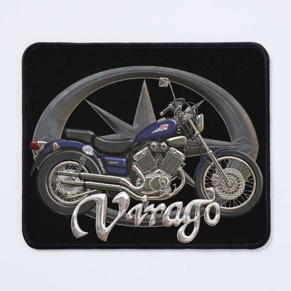 Item preview, Virago XV 535 blue star designed and sold by KlaraBubble.