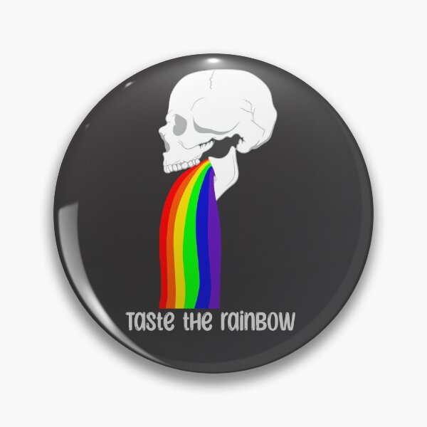 Item preview, Skull puking rainbows designed and sold by tenannii.