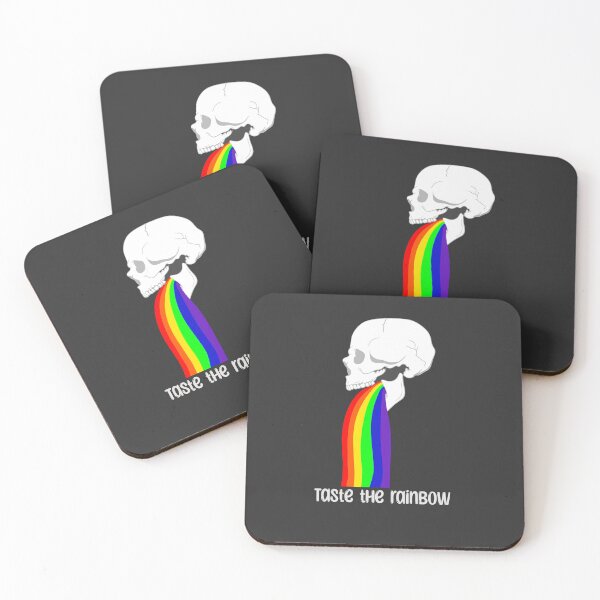 Item preview, Skull puking rainbows designed and sold by tenannii.