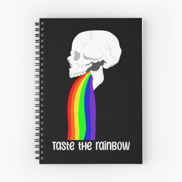 Item preview, Skull puking rainbows designed and sold by tenannii.