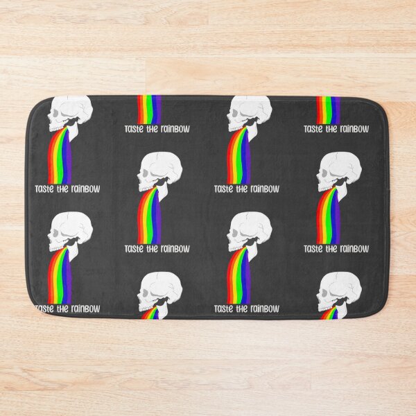 Item preview, Skull puking rainbows designed and sold by tenannii.