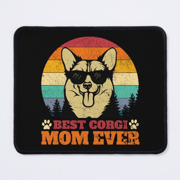 Item preview, Best Corgi Mom Ever Retro Vintage designed and sold by designbychow.