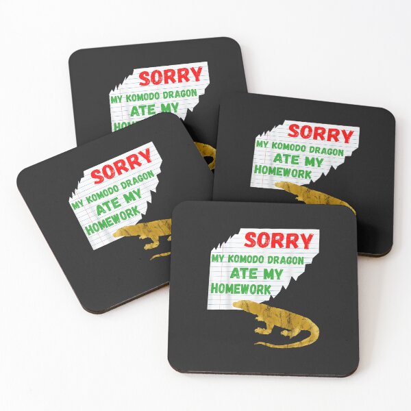 Item preview, Sorry My Komodo Dragon Ate My Homework Excuses Reptile Shirt designed and sold by luciaaljudith.