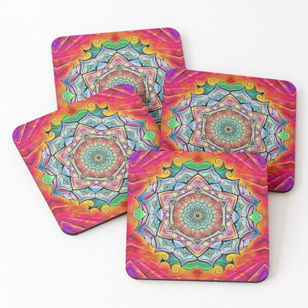 Item preview, Rainbow mandala designed and sold by FGCART.