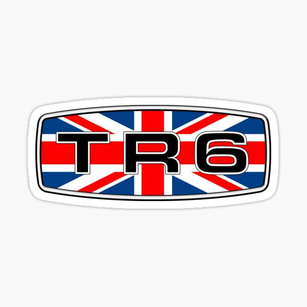 Item preview, Triumph TR6 Badge with Union Flag designed and sold by CellularSong.