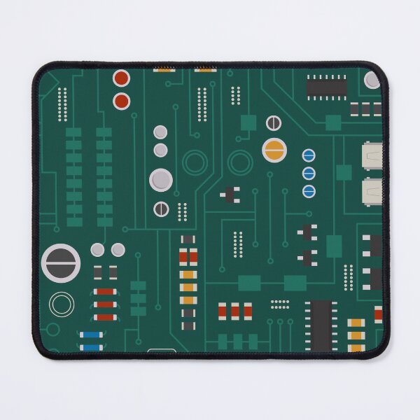 Item preview, Circuit Board Pattern designed and sold by muskitt.