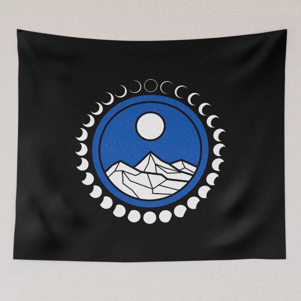 Item preview, Moon Phases - Full Moon designed and sold by SpaceArt1.