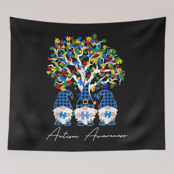 Item preview, Tree Puzzle & Gnomies Autism - Autism Awareness Month designed and sold by luciaaljudith.