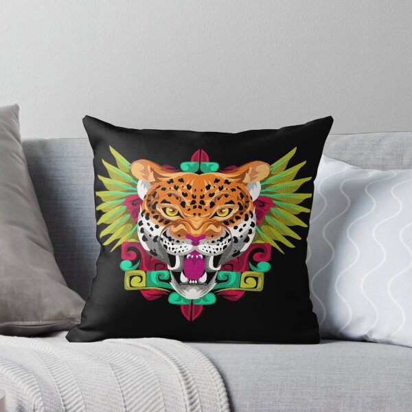 Item preview, jaguar quetzal aztec 2 designed and sold by cat poe.