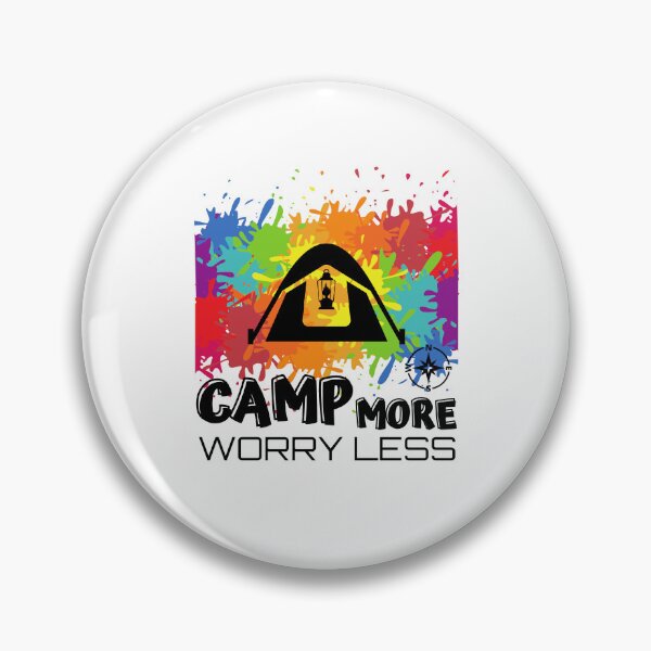 Item preview, Camp more worry less designed and sold by Spreading Smile.